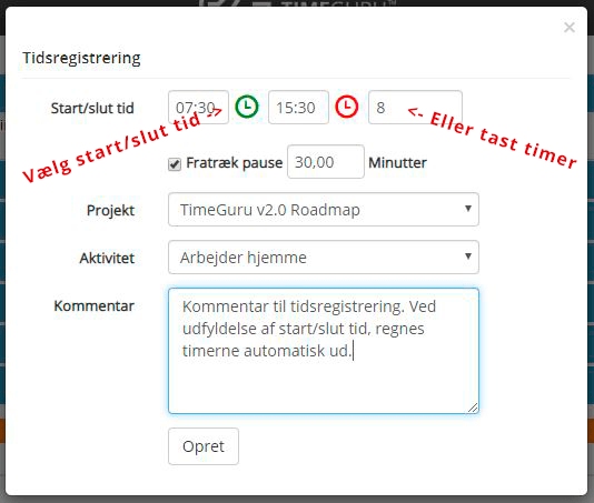 Tidsregistrering, Tips Og Tricks - TimeGuru A/S